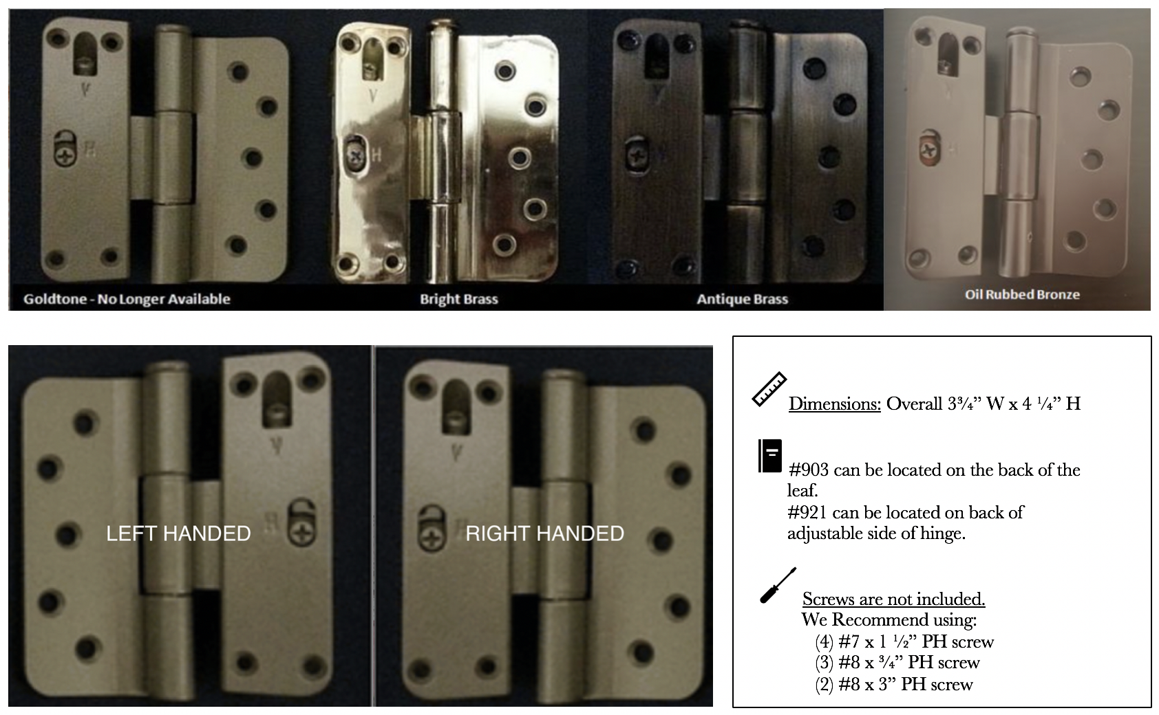 Hurd door replacement parts